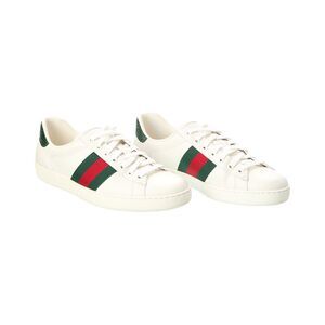 Gucci Ace Leather Sneaker (Authentic Pre-Loved)